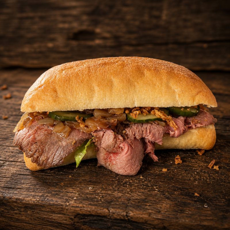 Stop Madspild - Roastbeefsandwich