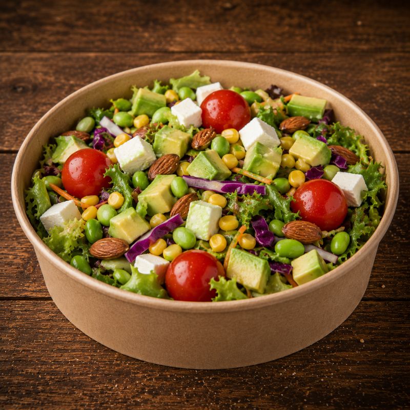 Salat med avocado